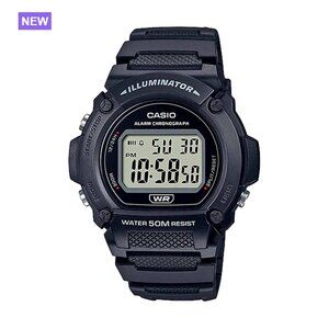 Digital Fitness Watch with 50M Water Resistance and 7 Year Battery